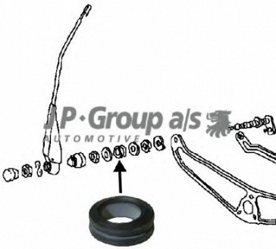 JP GROUP 8198151402 -  Пыльник, тяги и рычаги привода стеклоочистителя